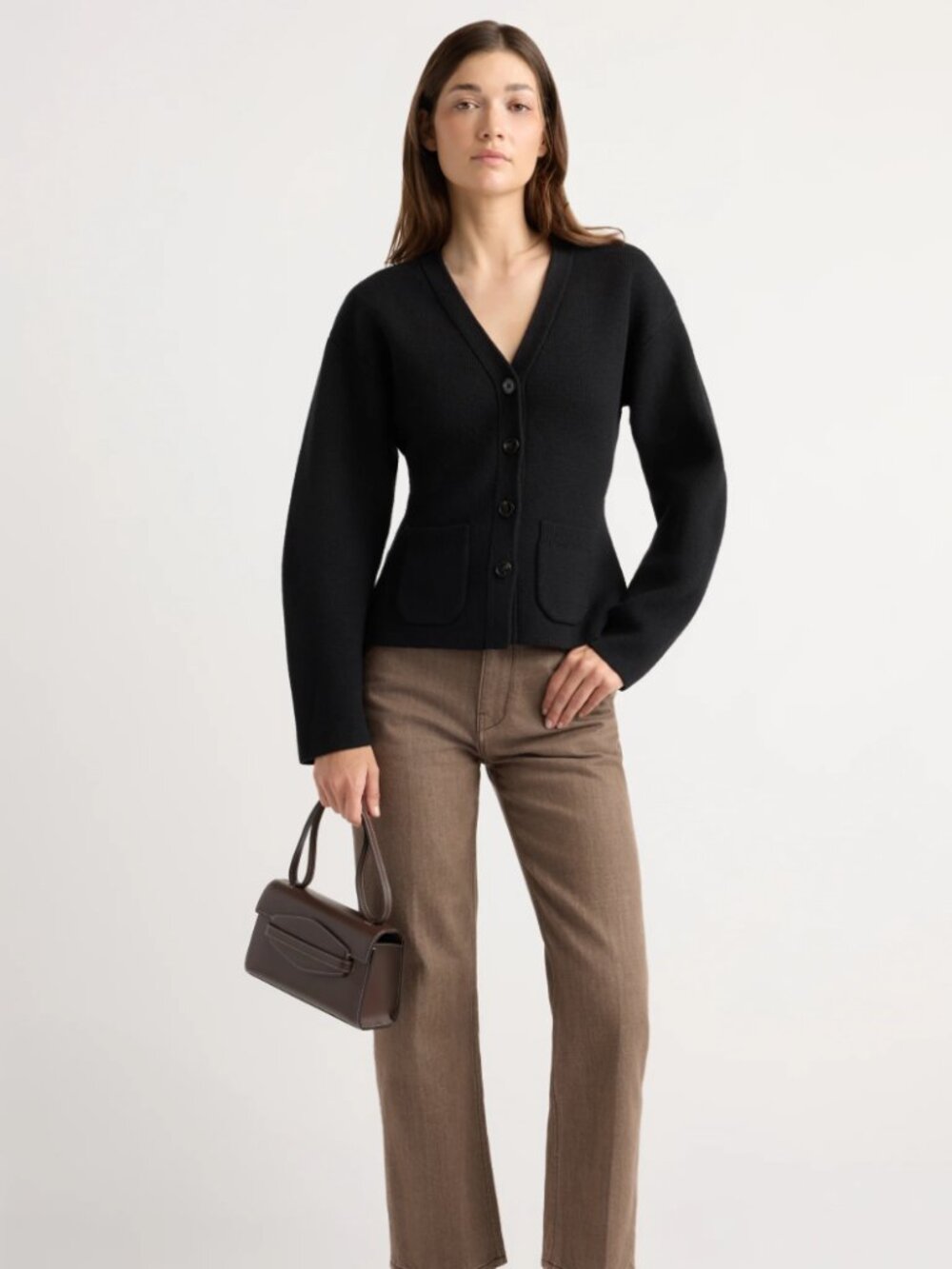 Modern Citizen Elinor Cardigan - Black